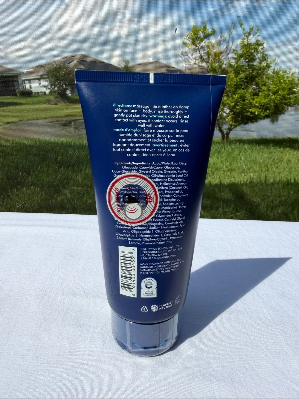 Skinfix Eczema+ Foaming Oil Cleanser NWT 5 oz